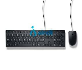 Dell KM300C Kit Teclado y Mouse Alámbrico USB Español Negro | Product Key: 580-AKKW