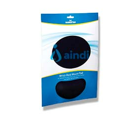 Mouse Pad MANHATTAN 434362 con Descansa Muñecas | Product key 434362
