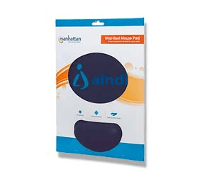 Manhattan Mouse Pad Tipo Gel con Descansa Muñecas Azul Marino 434386