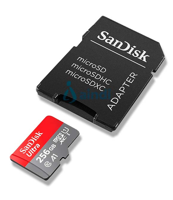 MEMORIA SANDISK MICRO SDXC 256GB ULTRA 150MB/S CLASE 10 C/ADAPTADOR SDSQUAC-256G-GN6MA