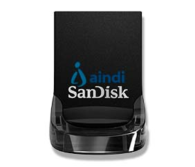 SanDisk Ultra Fit Z430 16GB USB 3.1 130MB/s Negro Mini SDCZ430-016G-G46