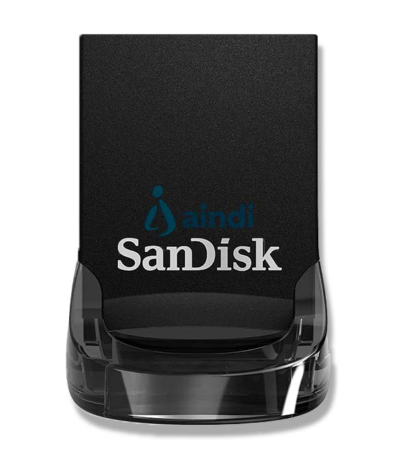 MEMORIA SANDISK 128GB USB 3.1 ULTRA FIT Z430 130MB/S NEGRO MINI