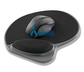 Kensington Memory Foam Mouse Wrist Pillow - Black descansa muñecas Negro