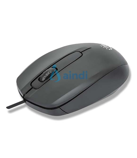 Mouse USB Óptico con Cable MANHATTAN 190190