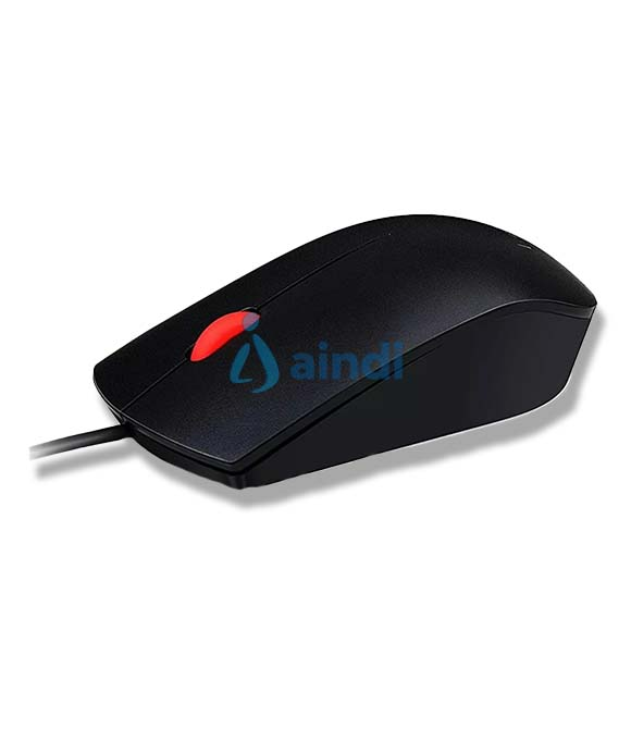 MOUSE USB LENOVO ESSENTIAL ALAMBRICO CONEXION POR CABLE