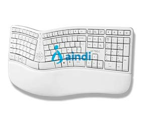 KIT ACTECK CREATOR VIRTUOS FITT MK770 / TECLADO Y MOUSE VERTICAL / INALAMBRICO / RECEPTOR USB / RECARGABLE / 118 TECLAS / ESPAÑOL / MULTIMEDIA / OPTICO / 2400 DPI AJUSTABLE / NEGRO / AC-936248