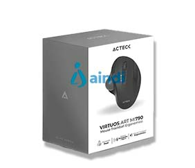 Mouse Acteck MI790 Trackball Ergonómico Virtuos ART MI790 - AC-936309