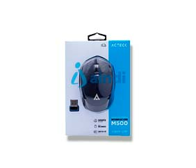 Acteck Optimize MI440 R100 inalámbrico óptico 1600 DPI negro AC-916462