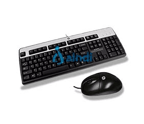 Teclado y Mouse HPE 631341-B21 USB - Idioma Inglés