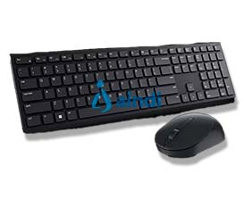 Dell KM5221W teclado y mouse inalámbricos 2.4GHz, negro, product key 580-AJIS