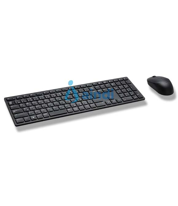 KIT TECLADO Y MOUSE DELL PRO KM5221W INALAMBRICO EN INGLES  | NEGRO |580-AJIS |