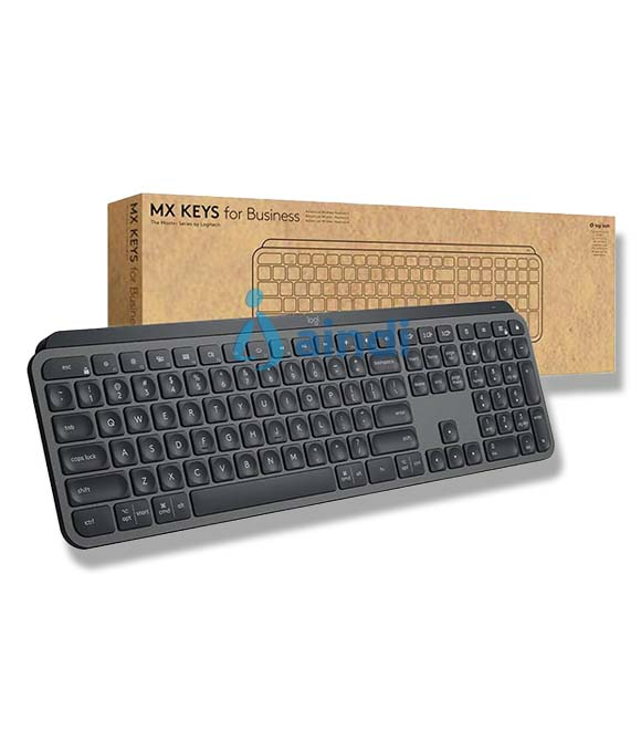 TECLADO LOGITECH MX KEYS S INALAMBRICO BLUETOOTH  LOGI BOLT USB-C GRAFITO