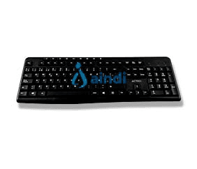 Acteck Creator MK450 Kit teclado y mouse inalámbrico multimedia negro AC-931748