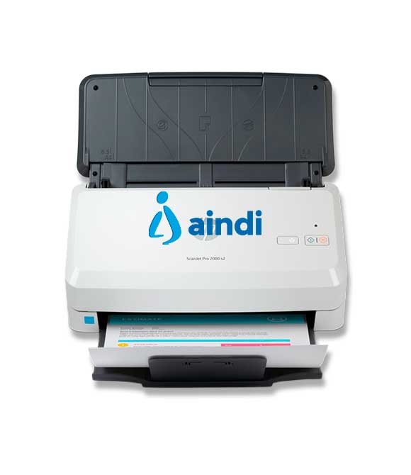 Escáner HP ScanJet Pro 2000 s2 ADF Resolución 600dpi