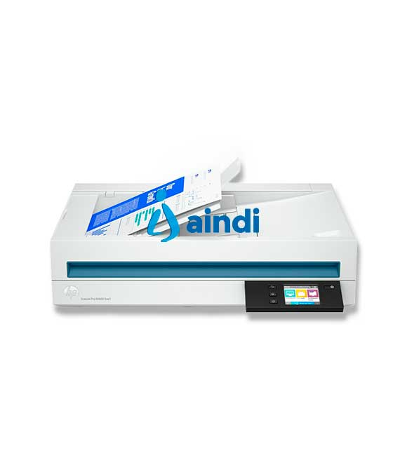 Escáner HP ScanJet Pro N4600 fnw1 Resolución 600 dpi ADF