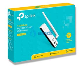 TP-LINK TL-WN722N Adaptador USB inalámbrico 150 Mbit/s - TL-WN722N