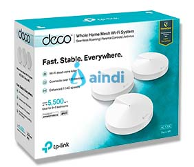 TP-LINK Deco M5(3-Pack) V2 Sistema WiFi Mesh AC1300 para todo el hogar | Deco M5(3-pack)