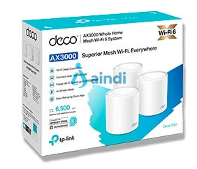 TP-LINK Deco X55 (3-Pack) Kit Sistema MESH WiFi 6 AX3000 | Deco X55 (3-pack)