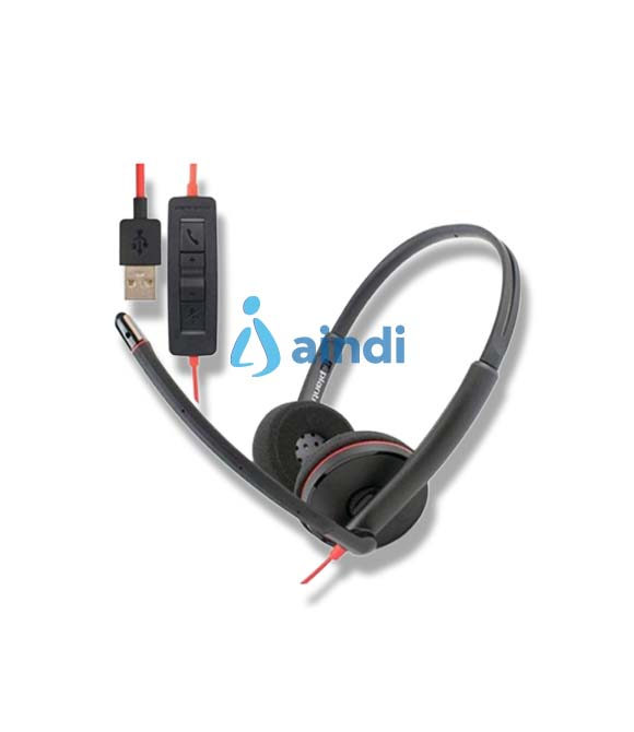 AURICULARES Poly BW 3220 USB-C HS USB-C/A (Bulk)