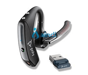 AURICULARES POLYCOM Voyager 5200 USB-A Bluetooth Headset BT700 dongle