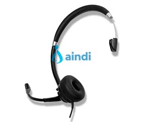 Targus AEH101TT auricular y casco Auriculares Alámbrico Diadema Car/Home office USB tipo A Negro