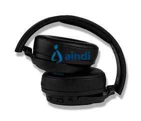 Vorago HPB-401 Diadema Bluetooth 5.3 micro SD 3.5 mm LED HPB-401-LED