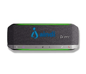 Altavoz manos libres 772c2aa poly sync 60 / usb-a/c bluetooth ideal para salas medianas incluye fuente de alimentacion