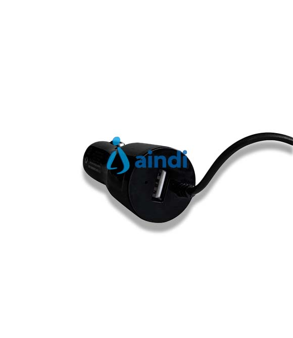 CARGADOR PARA AUTO VORAGO AU-303 CABLE MICRO USB 2.4A USB 1.