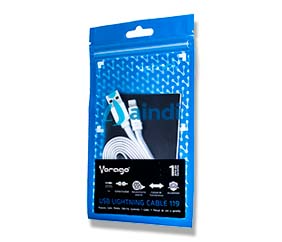 Cable Vorago USB CAB-113 - Blanco - USB 2.0 a Micro USB - 1 Metro