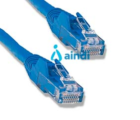 Intellinet Cable Patch 1.0m Cat 5e UTP Azul 318938