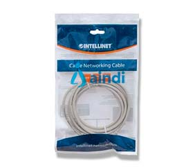 Intellinet 319973 Cable Patch Cat 5e UTP Gris 15.2 m
