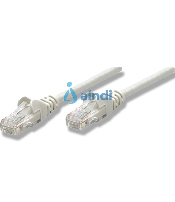 Intellinet Cable de red, Cat5e, UTP. Longitud de cable: 15 m, Cable estándar: Cat5e, Blindaje de cable: U/UTP (UTP), Conector 1: RJ-45, Conector 2: RJ