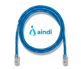 INTELLINET 342599 Cable de Red Cat6 UTP RJ45 Macho a RJ45 Macho 2.0 m Azul