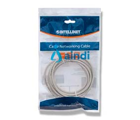 Intellinet 334112 Cable Patch Cat 6 UTP gris 2.0 m