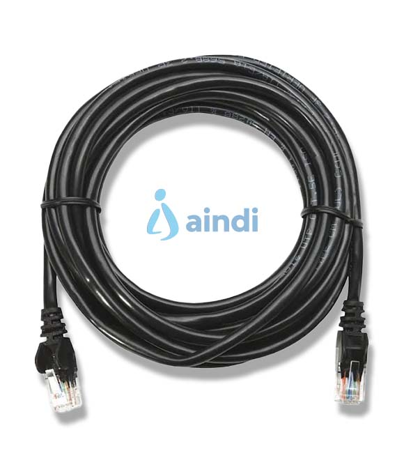 Cable Intellinet Red Cat6 UTP RJ45 M-M 7.5m - Color Negro