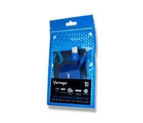 Vorago CAB-113-BL Cable USB 2.0 a Micro USB 1m Azul | Product Key: CAB-113-BL