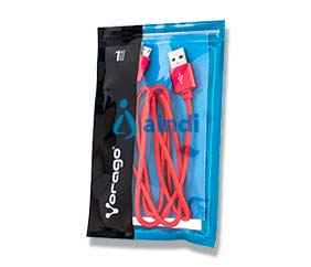 Vorago CAB-113 Cable USB 2.0 a Micro USB Rojo 1 m CAB-113-RD