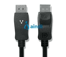 Cable Vorago CAB-309 DisplayPort 4K de 2 Metros - Color Negro