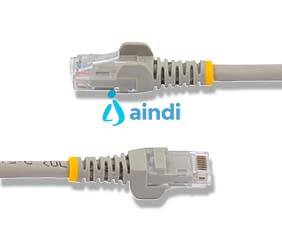 StarTech.com N6PATC10MGR Cable de red Gigabit Cat6 Ethernet RJ45 de 10 m sin enganche, macho a macho, gris