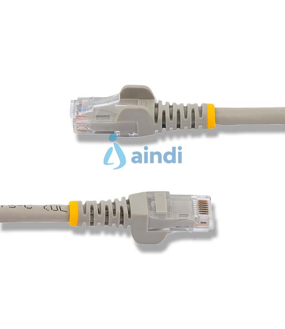 CABLE DE 10M GRIS DE RED GIGABIT CAT6 ETHERNET RJ45 SIN ENGANCHE - CABLE PATCH SNAGLESS MACHO A MACHO - STARTECH.COM MOD. N6PATC10MGR