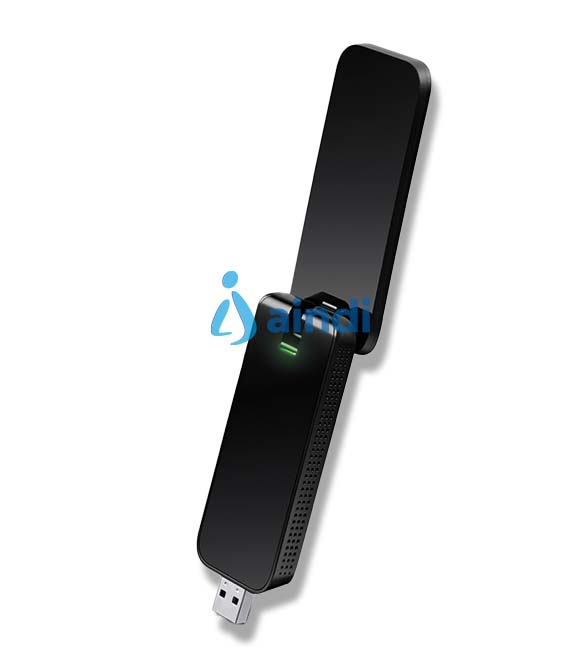 TARJETA DE RED USB INALAMBRICA TP-LINK ARCHER T4U BANDA DUAL AC1300 400MPBS EN 2.4GHZ Y 867MBPS EN 5GHZ 802.11 AC/A/B/G/N PUERTO USB 3.0 PARA WINDOWS Y MAC