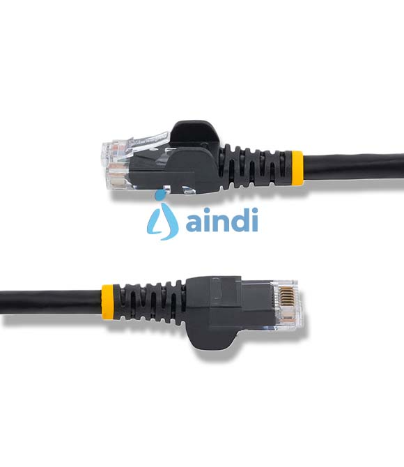 CABLE DE RED DE 10M NEGRO CAT5E ETHERNET RJ45 SIN ENGANCHES - LATIGUILLO SNAGLESS - STARTECH.COM MOD. 45PAT10MBK