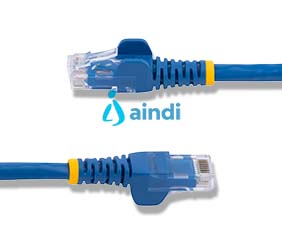 StarTech.com N6PATC3MBL Cable de red Ethernet 3 m Cat 6 Gigabit Snagless azul