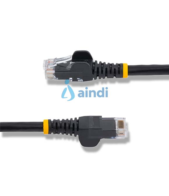CABLE DE 5M DE ETHERNET SNAGLESS SIN ENGANCHES CAT 6 CAT6 GIGABIT 5M - NEGRO - STARTECH.COM MOD. N6PATC5MBK