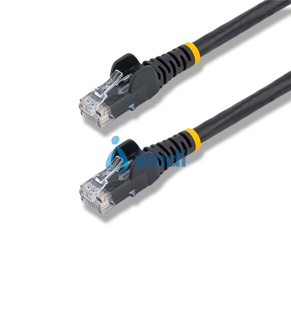 CABLE DE 1M DE RED ETHERNET SNAGLESS SIN ENGANCHES CAT 6 CAT6 GIGABIT - NEGRO - STARTECH.COM MOD. N6PATC1MBK