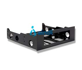 JUEGO KIT BRACKET ADAPTADOR DE MONTAJE DE DISCO DURO PARA BAHíA DE ENTRE 3.5 A 5.25- ADAPTADOR DE BAHíA FRONTAL ABIERTO - STARTECH.COM MOD. BRACKETFDBK