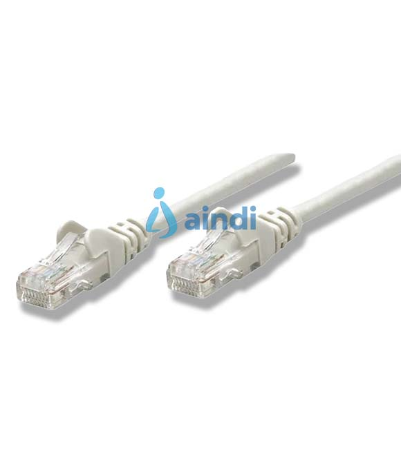 Intellinet Cable de red, Cat5e, UTP. Longitud de cable: 3 m, Cable estándar: Cat5e, Blindaje de cable: U/UTP (UTP), Conector 1: RJ-45, Conector 2: RJ-