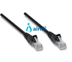 Intellinet 342063 Cable Patch Cat 6 UTP Negro 2.0 m