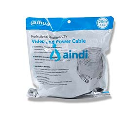 Dahua Cable armado para video-energía 20 m uso exterior-interior DH-PFM942I-20-5