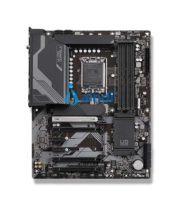 Tarjeta Madre Gigabyte Z790 UD AC 4xDDR5 128GB 7600Mhz 1xHDMI 1xDP PCIe 5.0 M.2 S 1700 12th 13th 14th Wi Fi ATX